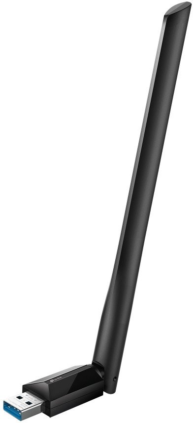 Мрежен адаптер TP-Link AX1800, Wi-Fi 6, USB, црн