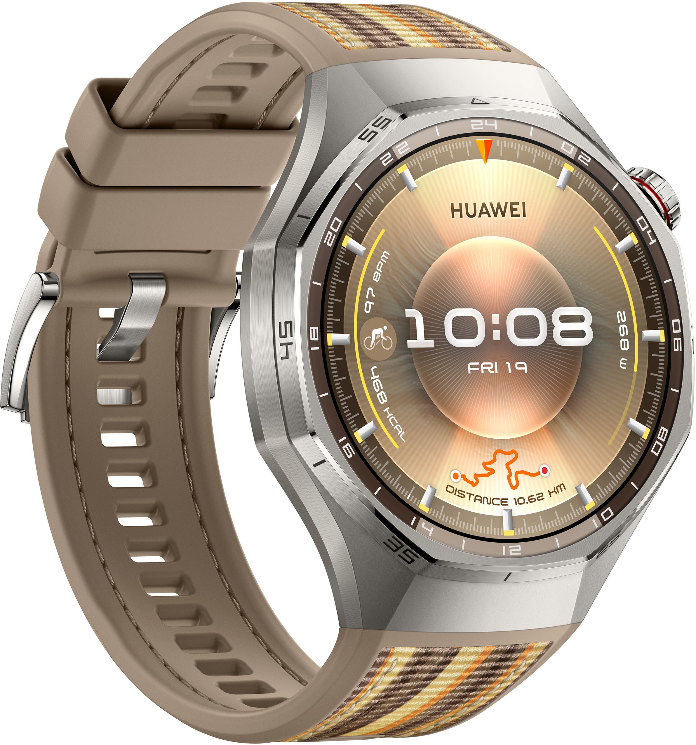 Ora inteligjente Huawei Watch GT 6 Pro, 46mm, AMOLED, GPS, titan i zi