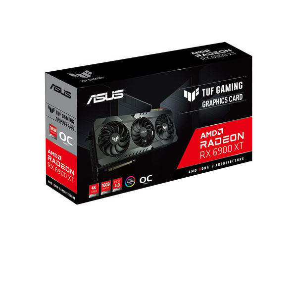 Kartë grafike ASUS TUF Gaming AMD Radeon RX 6900 XT, 16 GB GDDR6