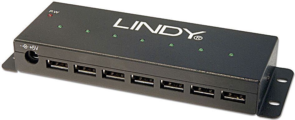 Stacion USB Lindy, 7x USB-A 2.0 (42794)