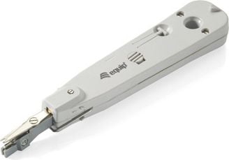 Vegël goditëse Equip LSA Punch Down, për lidhës RJ45, gri