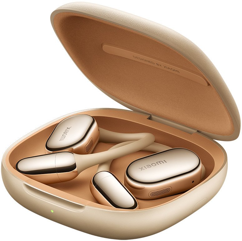 Kufje Xiaomi OpenWear Stereo Pro, me dizajn të hapur, pa tela, ngjyrë ari Golden Sand