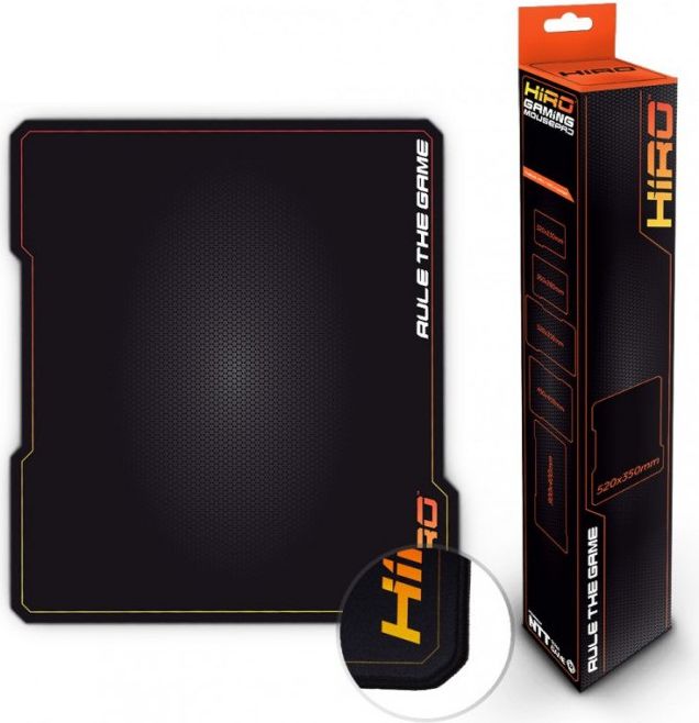 Mousepad gaming Hiro G2, 520x350mm, tekstil, i zi