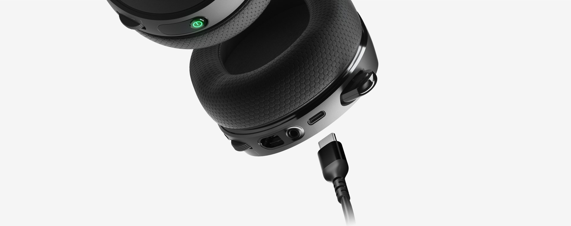 Kufje SteelSeries Arctis 7+, USB Type-C, të zeza