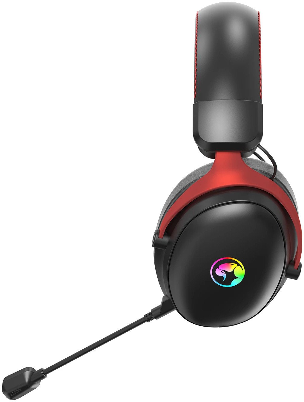 Гејмерски слушалки Marvo Scorpion HG9076W Tactic X Pro, безжични Bluetooth 2.4G, RGB, црни