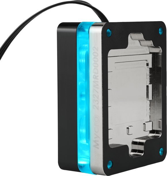 Ftohës uji CPU Thermal Grizzly Mycro Direct-Die, RGB, socket AM5, i zi