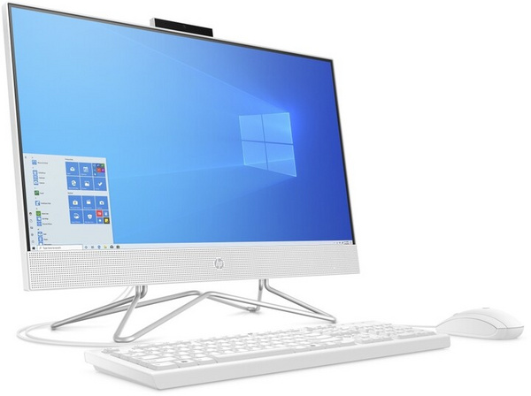 [OUTLET] Kompjuter HP 24-df0001nc, 23.8', Intel Celeron, 8GB RAM, 256GB SSD, Intel UHD Graphics, i bardhë