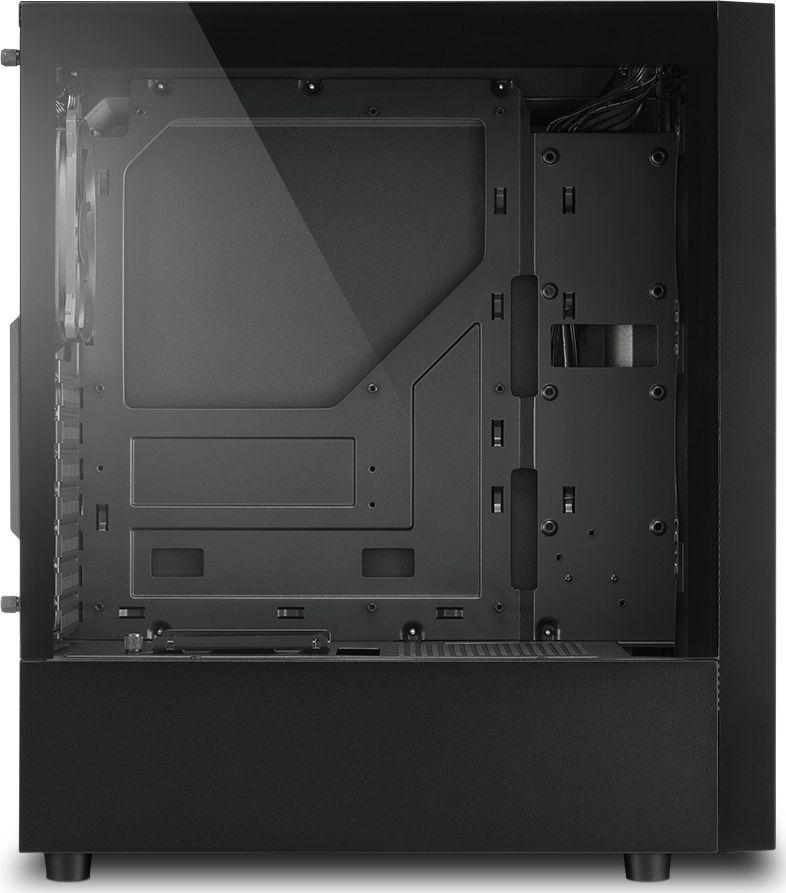 Kasë kompjuteri Sharkoon RGB Slider, e zezë