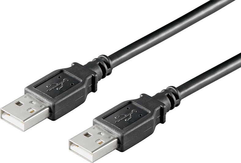 Kabllo Goobay USB-A - USB-A, 1.8m, e zezë