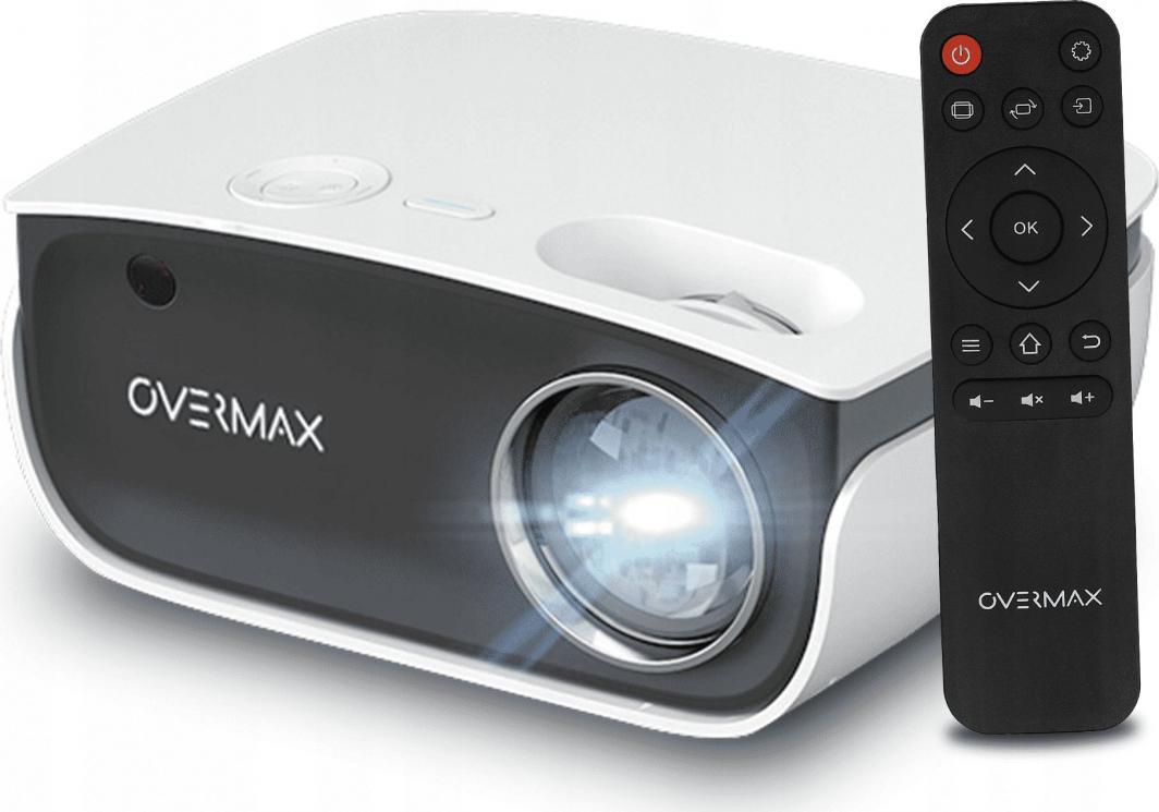 [OUTLET] Projektor Overmax Multipic 2.5, LED, 1280 x 720px, 2000lm, 50W, i bardhë