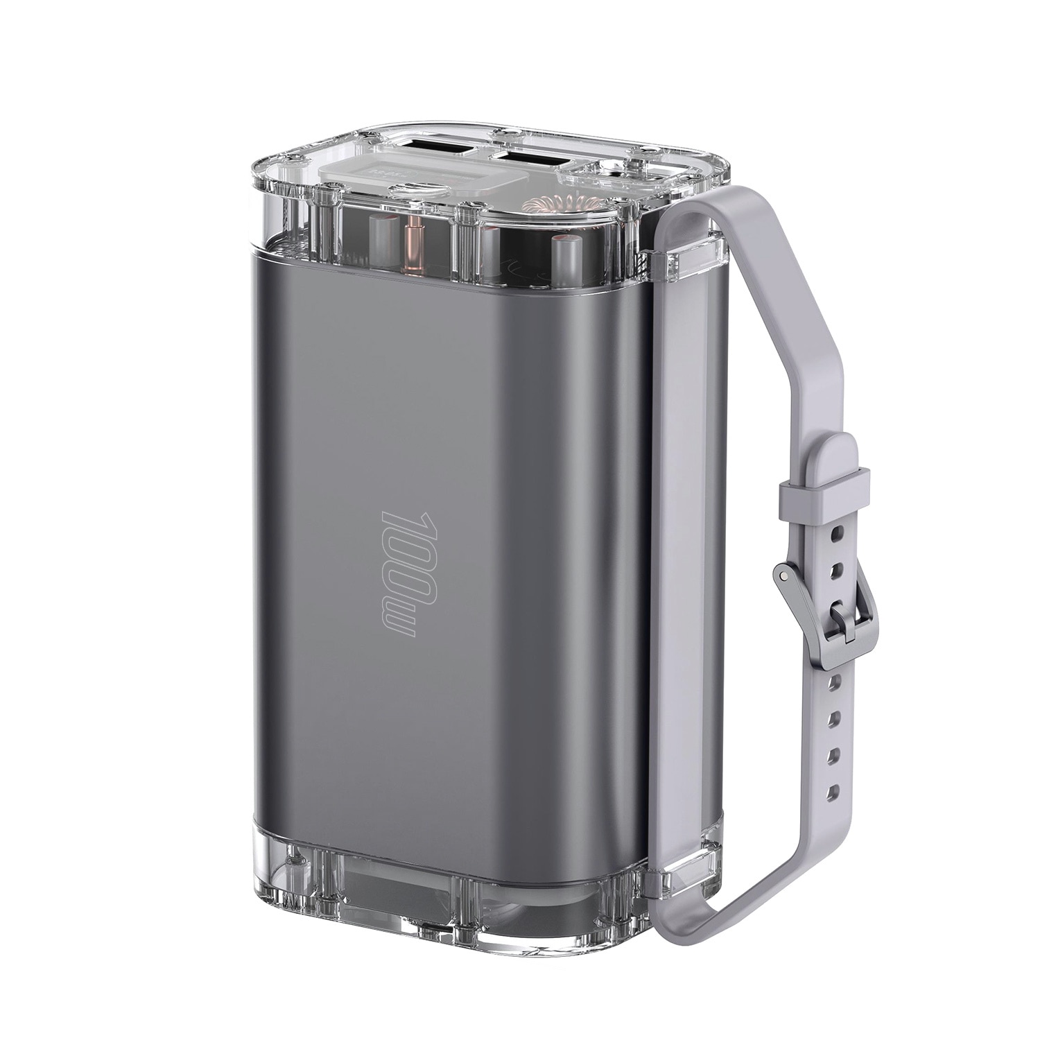 Power bank 4smarts Lucid Ultra, 40000mAh, 100W, gri