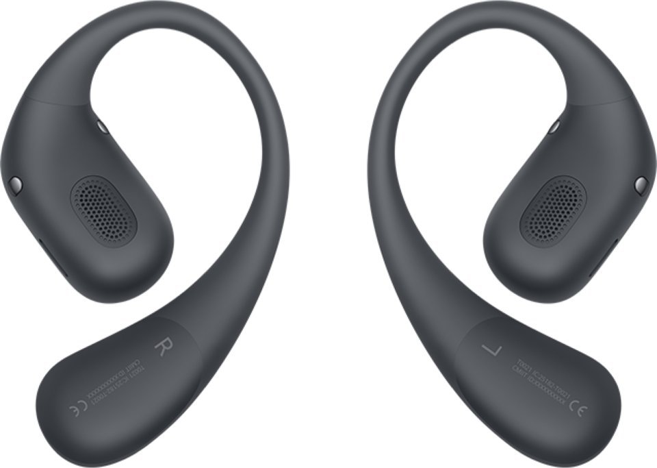 Kufje Huawei FreeArc, me kabllo dhe Bluetooth, USB Type C, të zeza