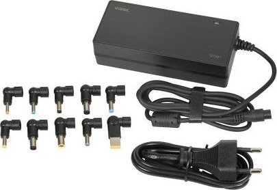 Adapter universal për laptop Ibox IUZ120WA, 120W, 10 konektorë, i zi