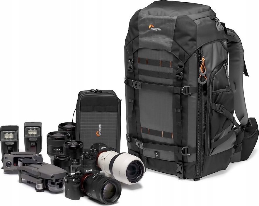 Ранец за фотографска опрема Lowepro Pro Trekker BP 550 AW II, за DSLR и безогледални, со простор за лаптоп 15\", сив