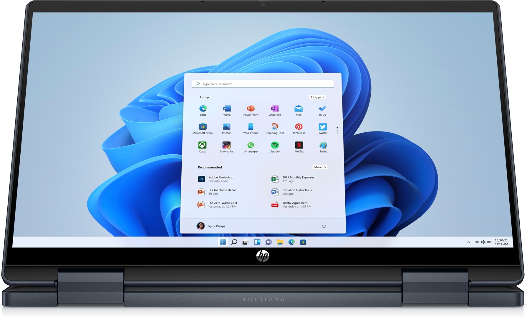 Лаптоп HP Pavilion x360, 14", Intel i5-1235U, 16 GB RAM, 512 GB SSD, црн