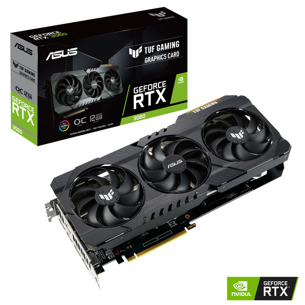 Kartelë grafike ASUS TUF Gaming TUF-RTX3060-O12G-V2-GAMING NVIDIA GeForce RTX 3060 12 GB GDDR6