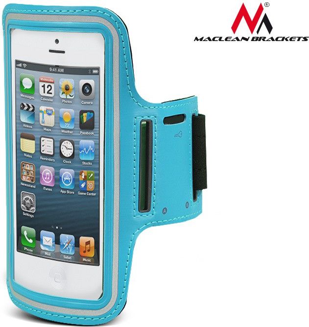 Mbajtëse për celular Maclean MC-405T, e kaltër
