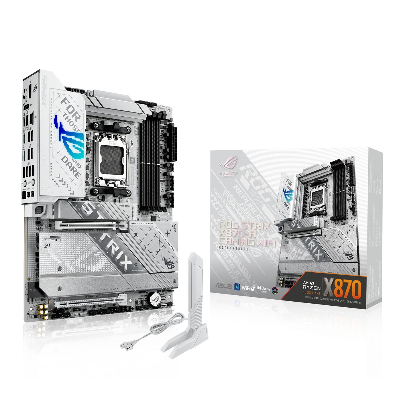 Pllakë amë ASUS ROG STRIX X870-A GAMING WIFI