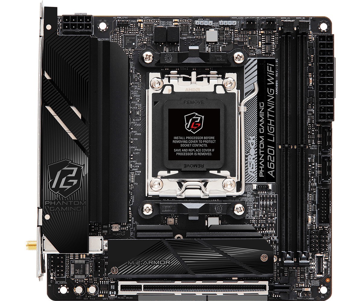 Pllakë amë Asrock A620I Lightning WiFi