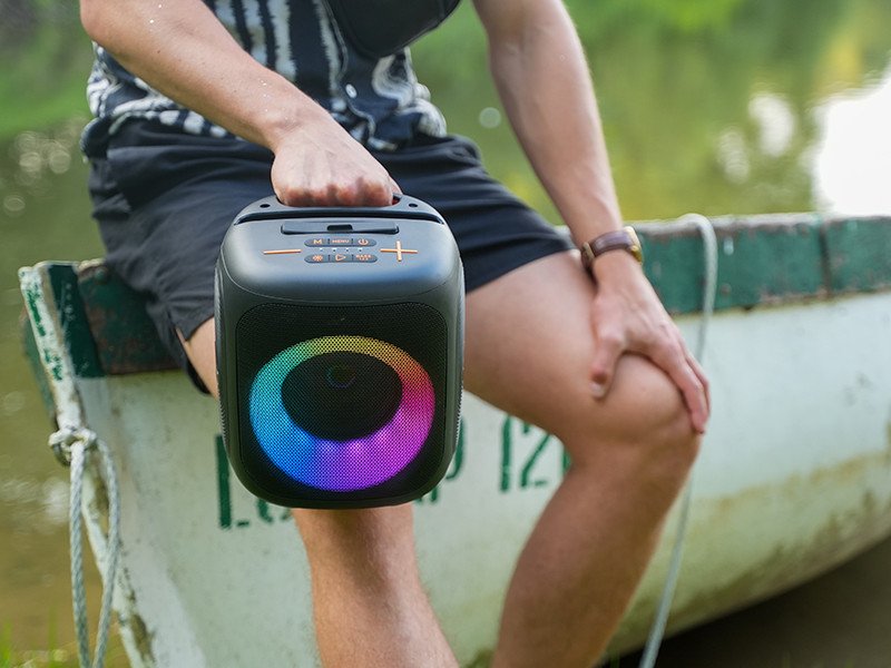 Boks bluetooth Tracer Cube20, TWS, RGB, i zi