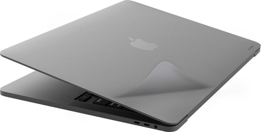 Mbulesë mbrojtëse JCPAL MacGuard Two in One Skin për MacBook Air 15", për M2 M3 M4, Space Gray