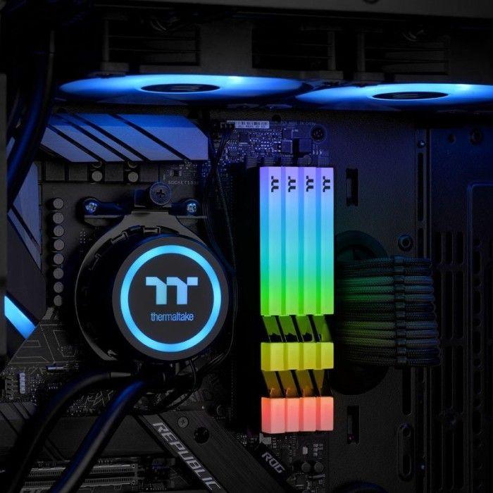 Module të memories Thermaltake Toughram, 16 GB (2x8GB), DDR4, 3200MHz, CL16 (R009D408GX2-3200C16A), e zezë