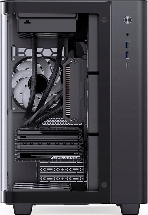 Kasë Jonsbo Jonsbo TK-3 - ATX-Gehäuse, e zezë, Full Tower