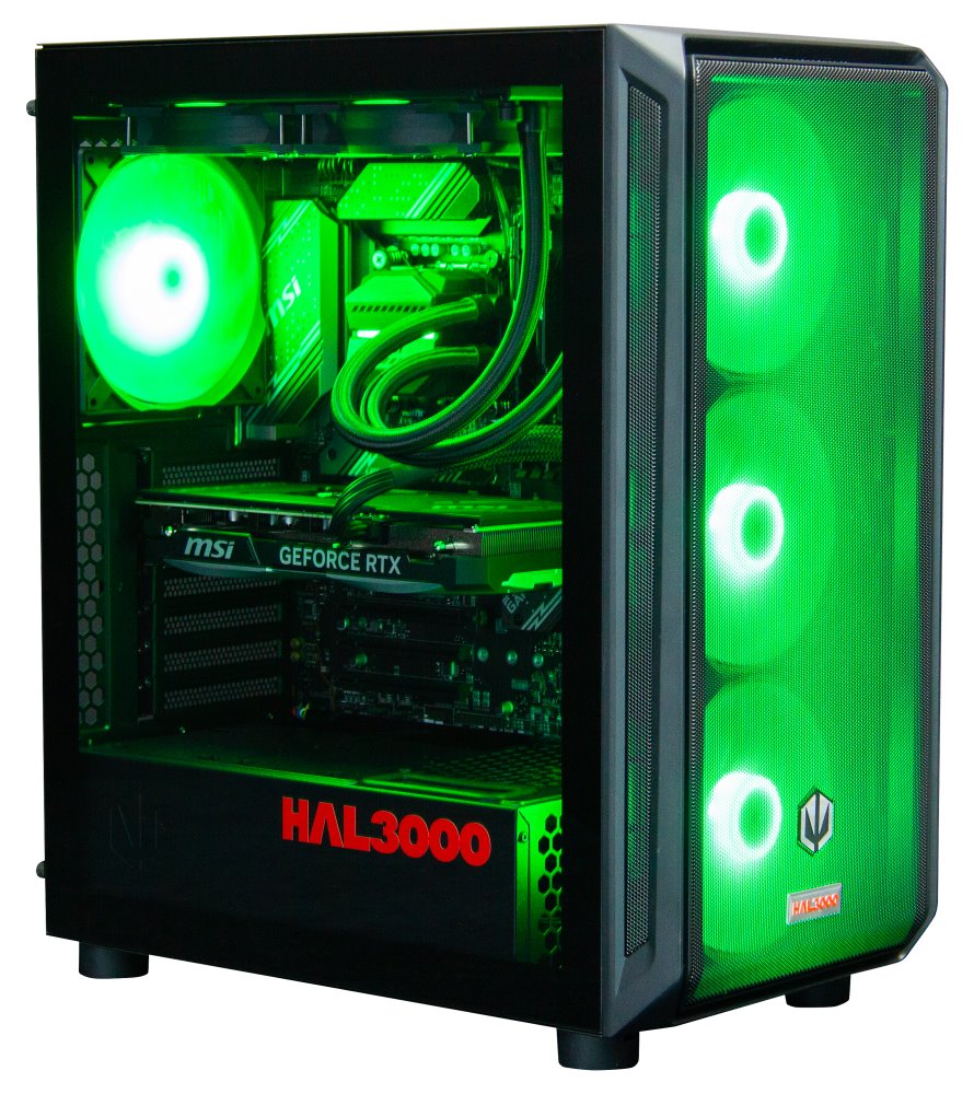 Kompjuter HAL3000 Master Gamer Elite, Intel i7-14700F, 32GB RAM DDR5, 2TB SSD, RTX 4070 Ti Super, i zi
