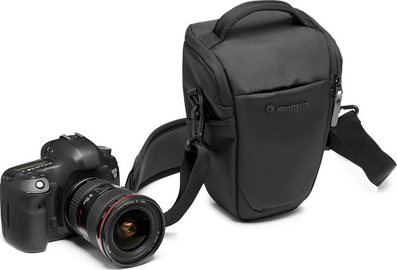 Çantë holster për kamera Manfrotto Advanced M III, kompakte, universale, e zezë