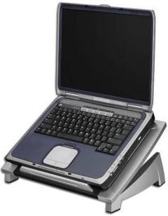 Fellowes Office Suites Подигнувач за Лаптоп, Црн/Сребрен
