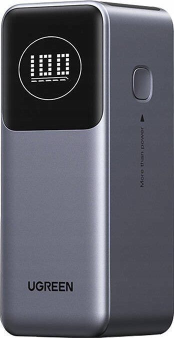 Power bank Ugreen 12000mAh, 100W, karikim i shpejtë, i zi