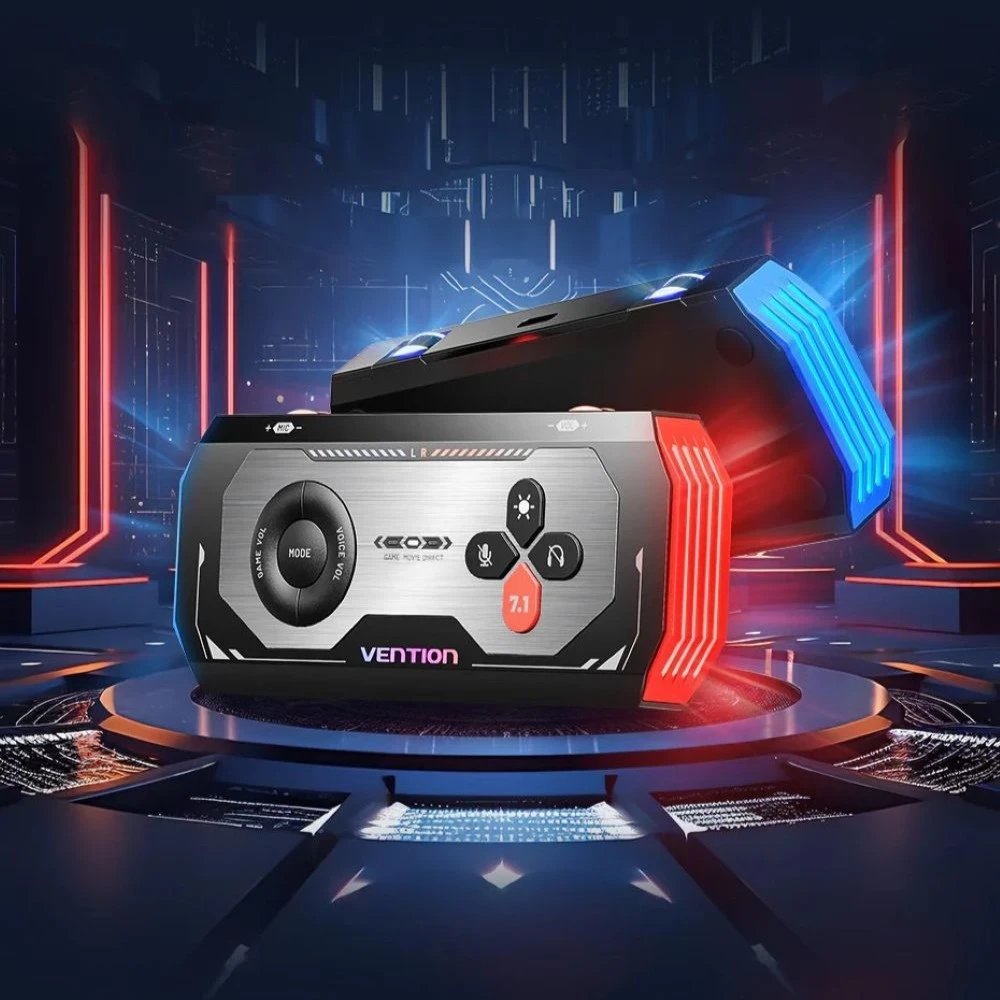 Amplifikator zanor gaming Vention, USB C, 7.1 surround, i zi