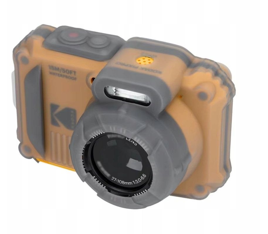 Силиконска навлака за фотоапарат JJC SCC WPZ2, за Kodak PIXPRO WPZ2, сива