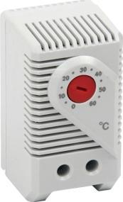 Termostat hapës Alantec KTO, 0 60°C, montim në shinë DIN, gri