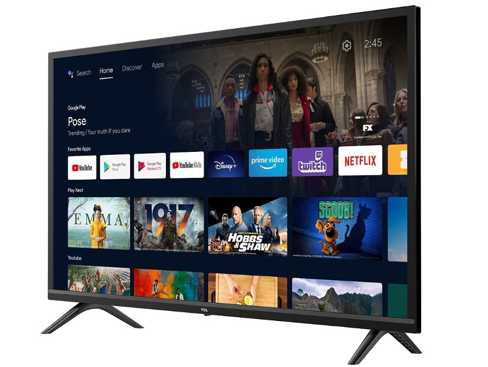 Televizor TCL 32S5201 Smart, 32" (81.3 cm), LED HD, i zi