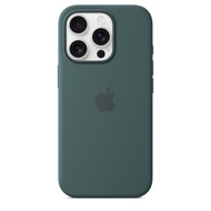 Apple iPhone 16 Pro Silicone Case with MagSafe, Lake Green (Seasonal) Apple iPhone 16 Pro Silicone Case with MagSafe, Lake Green (Seasonal)