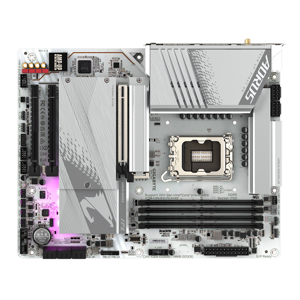 Pllakë amë Gigabyte Z790 AORUS ELITE AX ICE