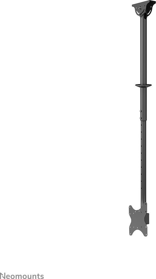 Mbajtëse tavani për monitor TV Neomounts CL35-340BL12, 23-42", lartësi 106-156 cm, e zezë