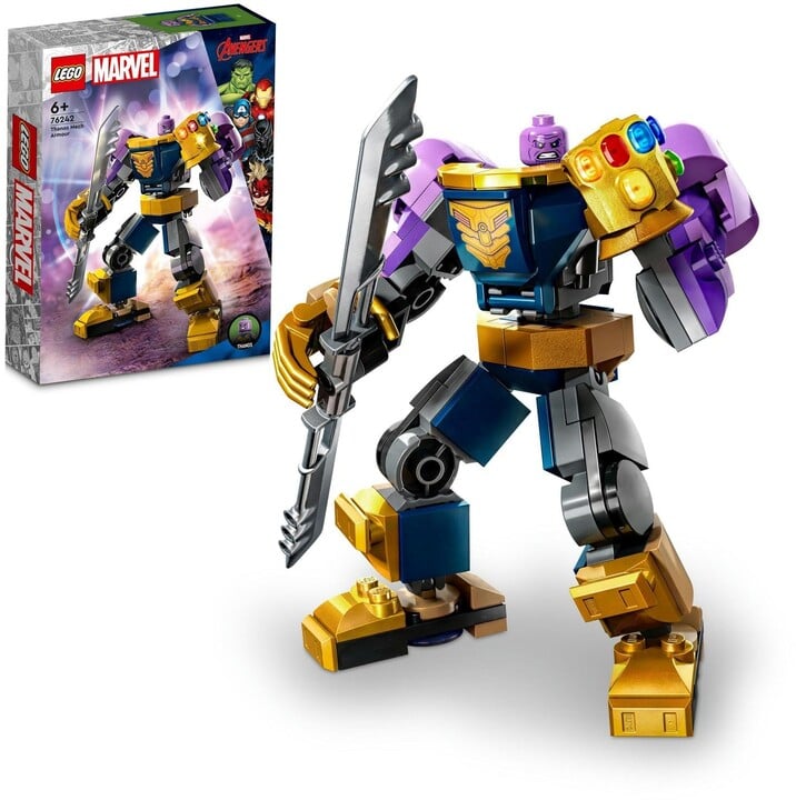 Set LEGO® Marvel 76242 Thanos in robotic armour, 113 pjesë