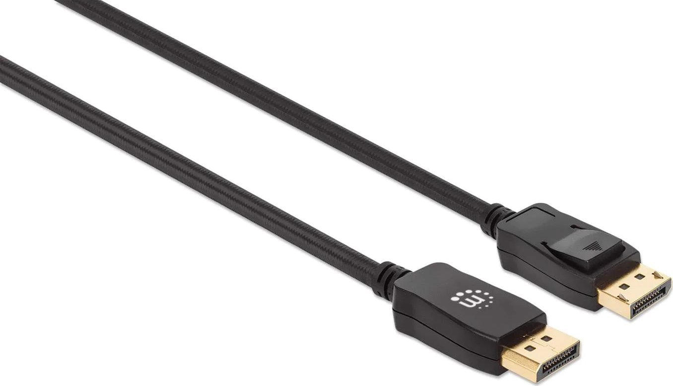 Kabllo DisplayPort Manhattan 353625, 3m, DisplayPort 1.4, e zezë