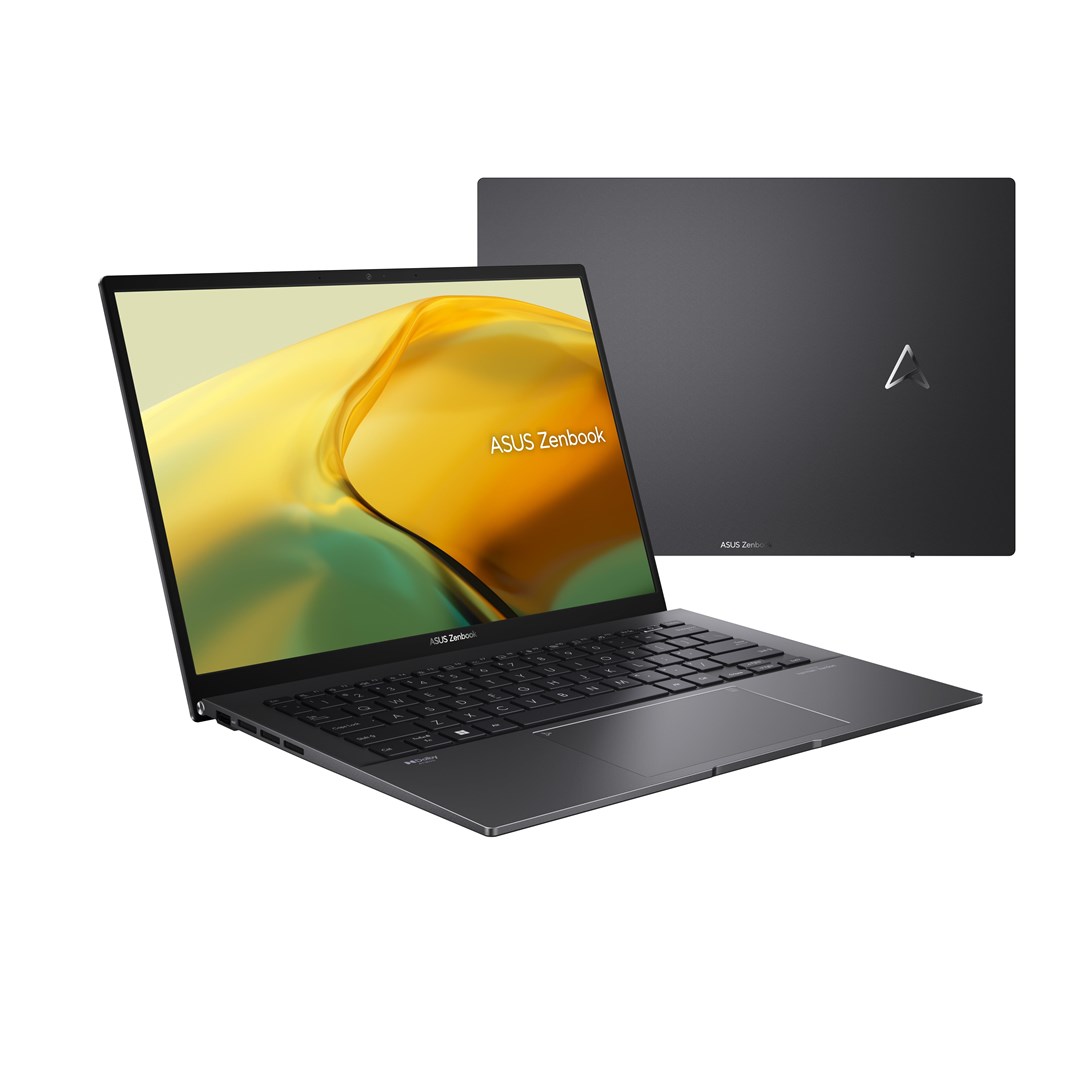 Лаптоп ASUS ZenBook 14, 14", AMD Ryzen 5 7530U, 16 GB RAM, 512 GB SSD, црн