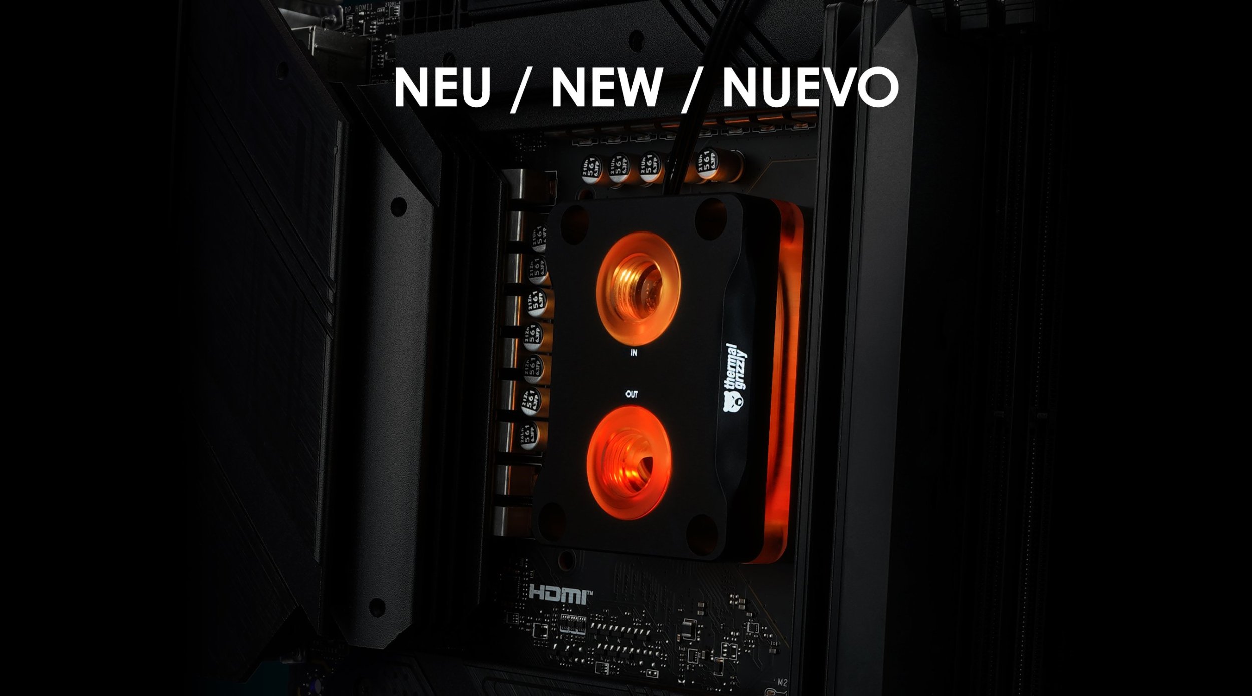 Bllok uji CPU Thermal Grizzly Mycro Direct Die Pro V1, Intel LGA1700, DRGB, i tejdukshëm