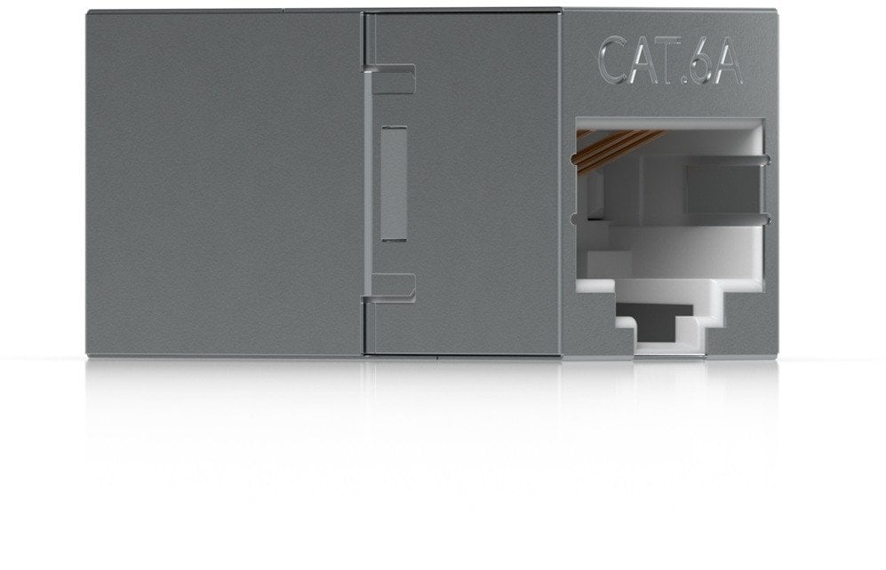 Lidhës RJ45 Ubiquiti Compact Inline, me mbrojtje, i bardhë