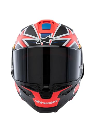 Helmeta moto Alpinestars Supertech R10 Miller LE, 2XL, karbon, e kuqe matte