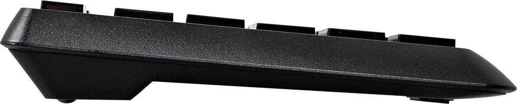 Tastierë V7 KU350ES USB Pro, me kabllo, layout spanjoll, e zezë