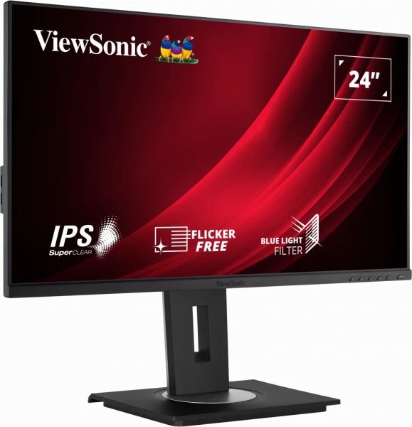 Monitor ViewSonic VG2448a-2, 24", IPS, Full HD, i zi