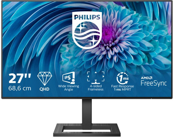 Monitor Philips 275E2FAE, 27" LED, QHD, i zi