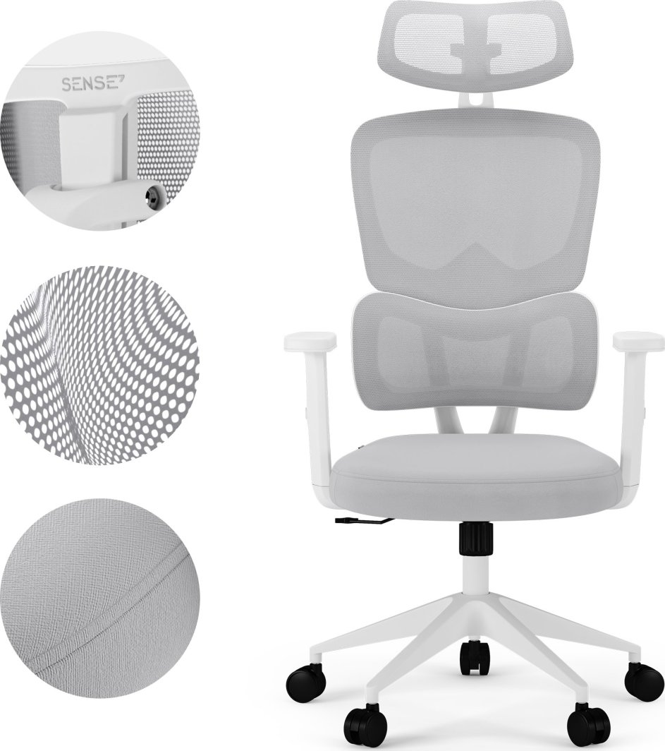 Karrige SENSE7 Veno, e bardhë