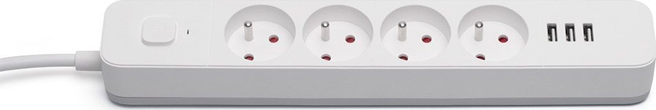 Prizë multiple Savio SAVLZ-12, 4 dalje, 1.5 m, e bardhë