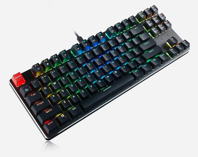 Tastierë Glorious GMMK-TKL, USB, Gateron Brown Switches, e zezë